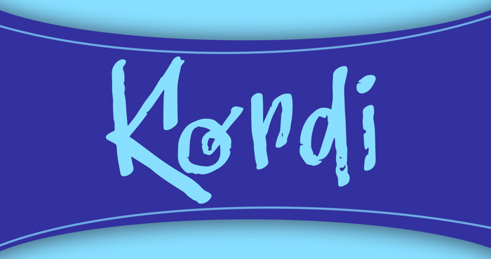 Kordi Font poster