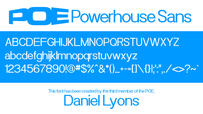 Powerhouse Sans Font poster