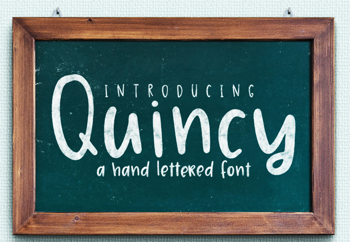 Quincy Font poster