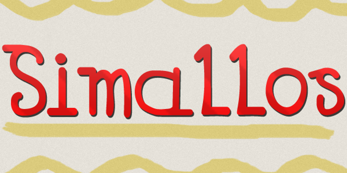 Simallos Font poster
