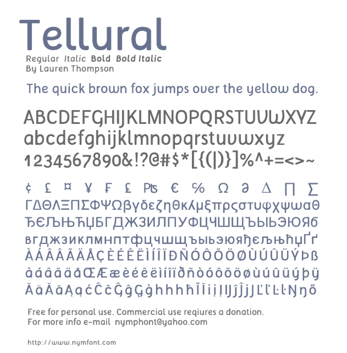 Tellural poster