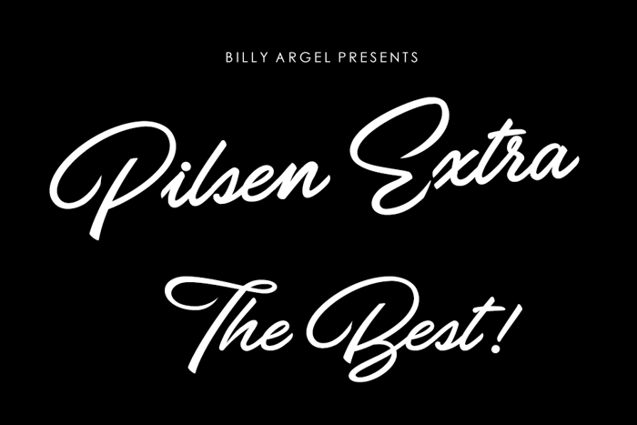 Pilsen Extra Font poster