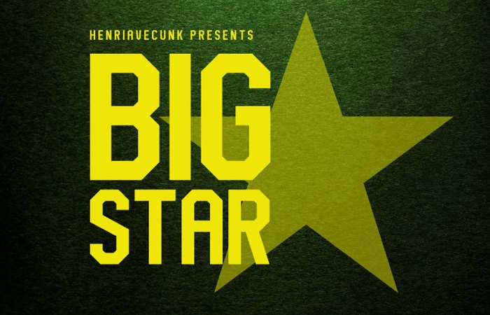 Big Star Font poster