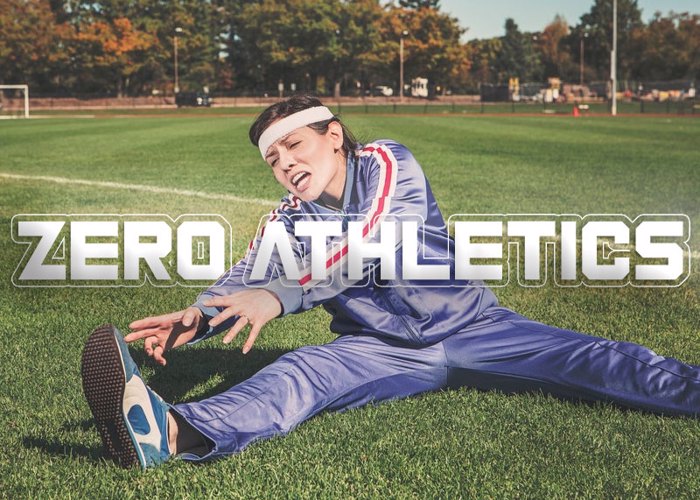 Zero Athletics Font poster
