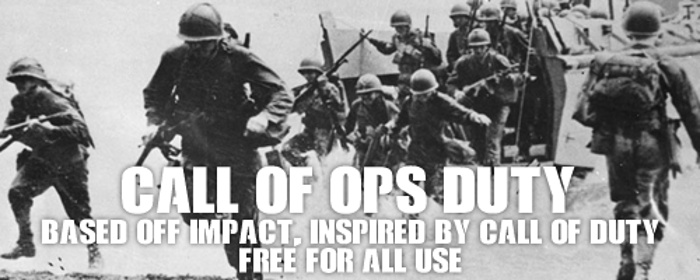 Call Of Ops Duty Font
