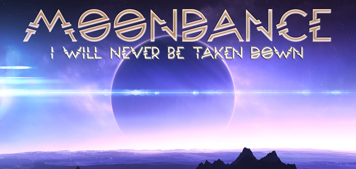 Moondance Font poster