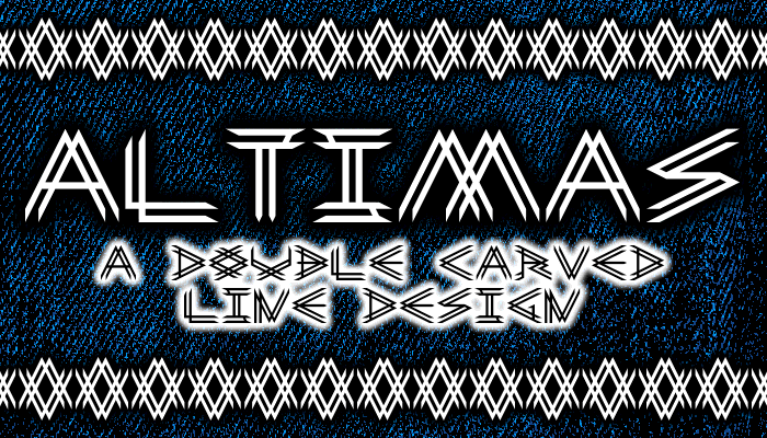 Altimas Font poster
