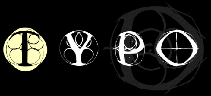 TypoGhosts Font poster