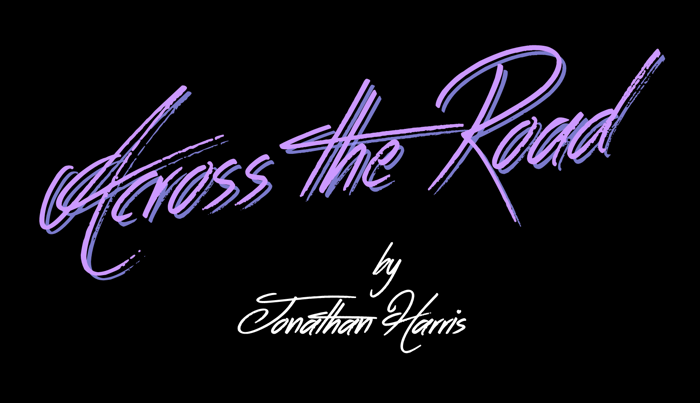 Across the Road Font poster