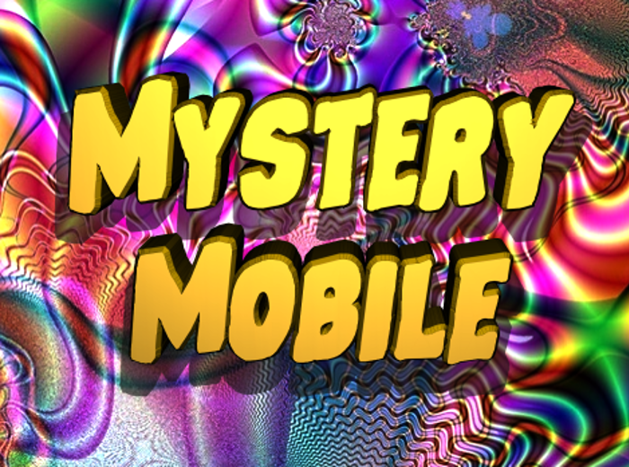 Mystery Mobile Font poster