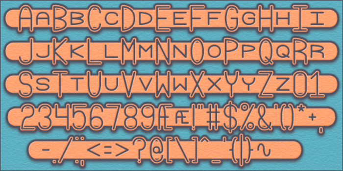 Grudge BRK Font poster