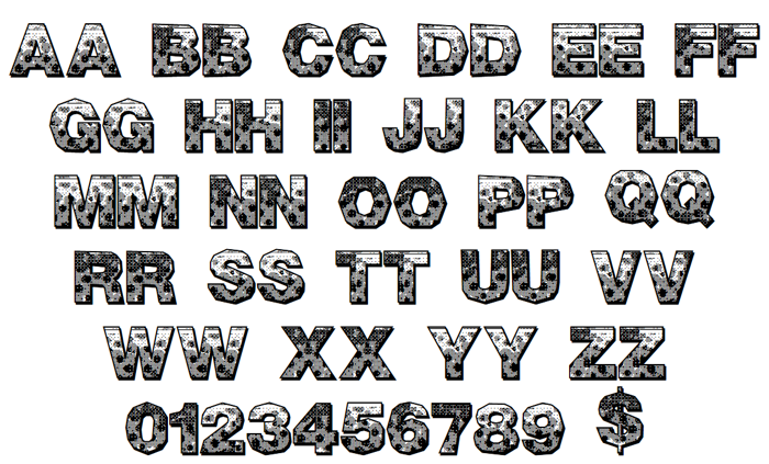 Pixel Hour Font poster