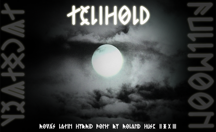 Telihold Font