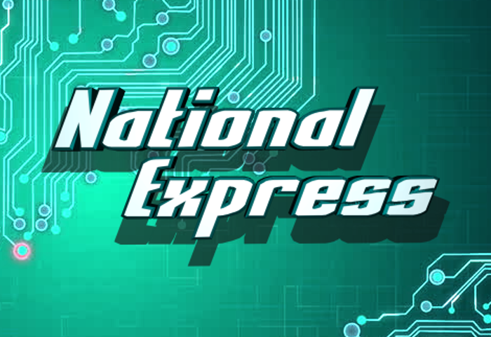 National Express Font poster