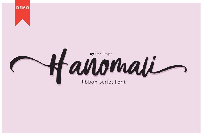 Hanomali Font poster