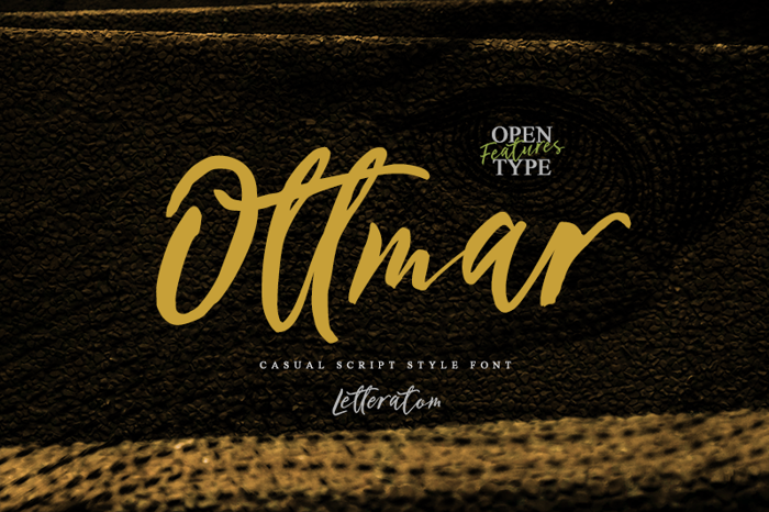 Ottmar Font poster