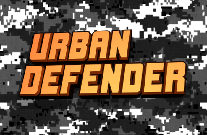 Urban Defender Font poster