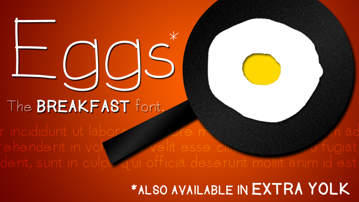 Eggs Font