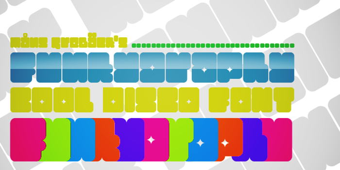 Funkygraphy Font poster