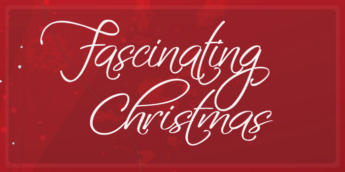 Fascinating Christmas Font poster
