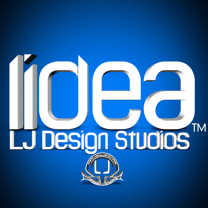 LJ Design Studios Lidea Font poster