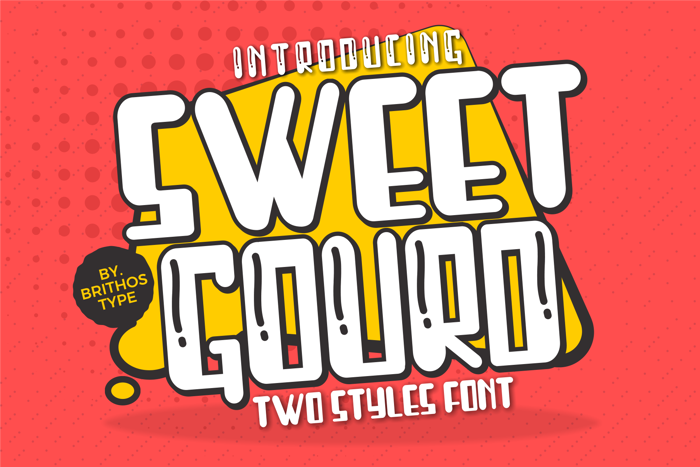 Sweet Gourd Font poster