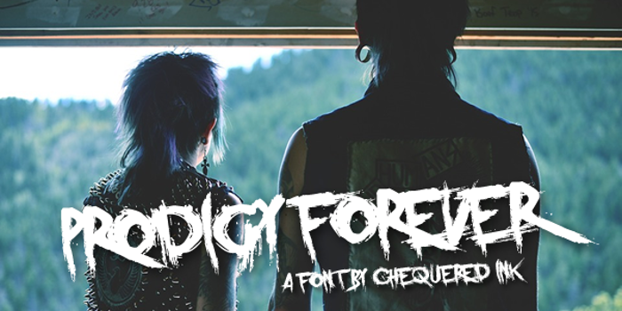 Prodigy Forever Font poster