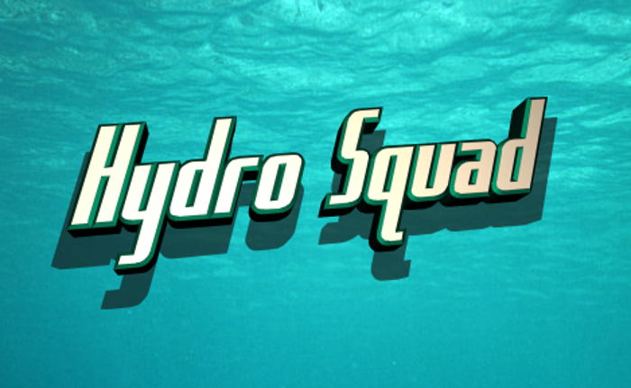 Hydro Squad Font poster