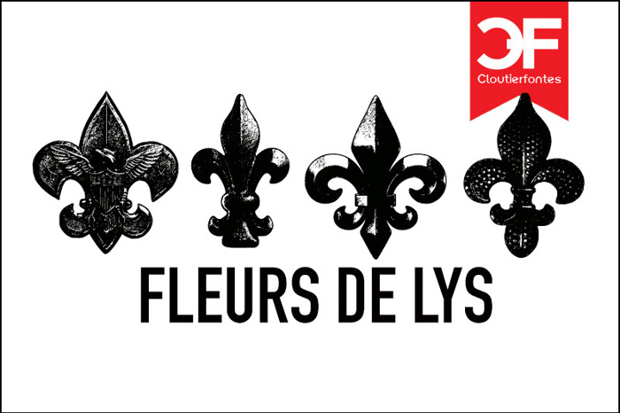 Fleur de Lys Regular Font poster