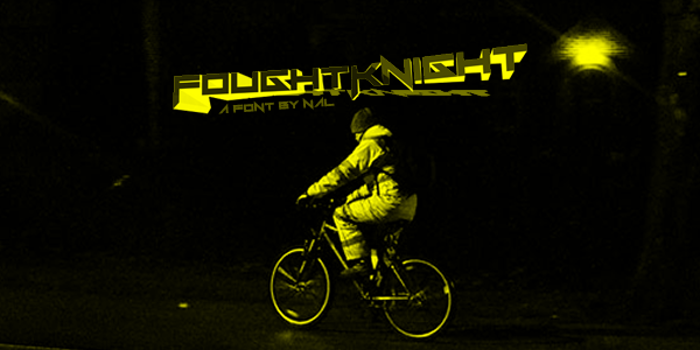 FoughtKnight Font poster