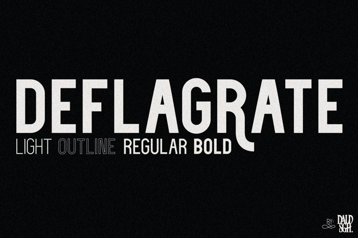 Deflagrate Font