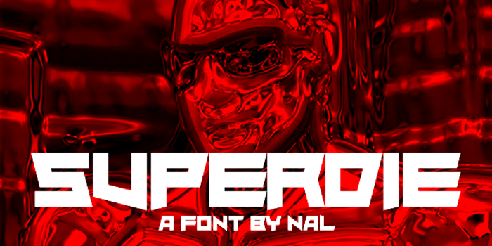 Superdie Font