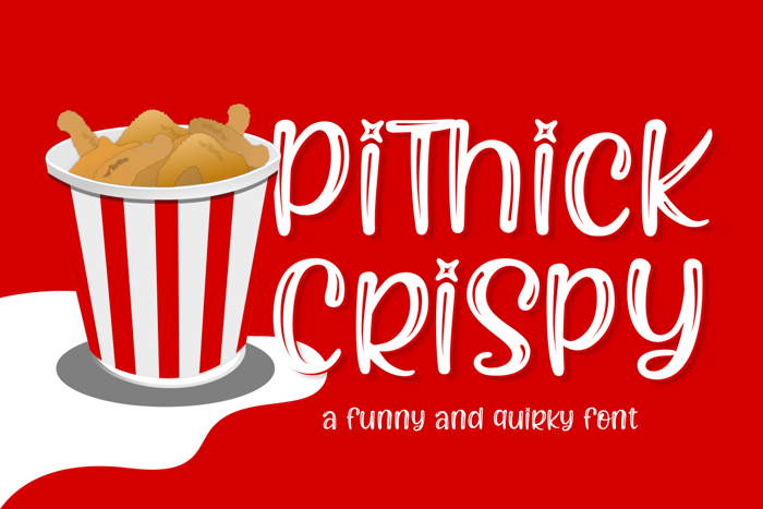 Pithick Crispy Font poster