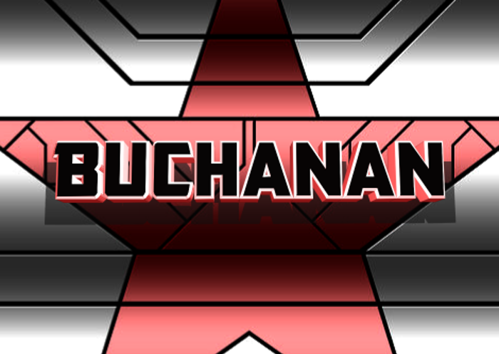 Buchanan Font poster