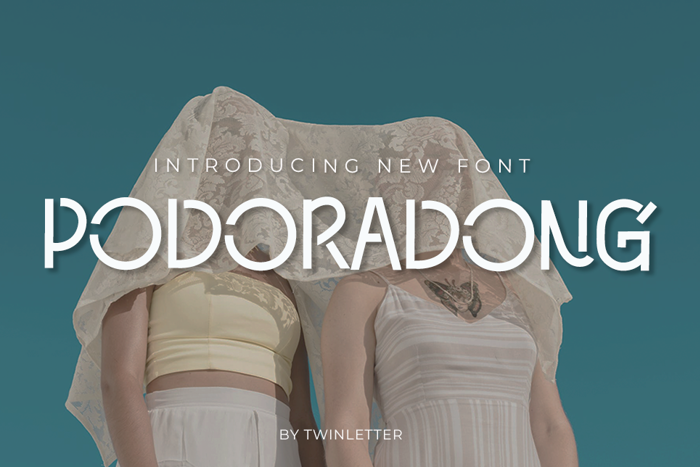 PODORADONG Font poster