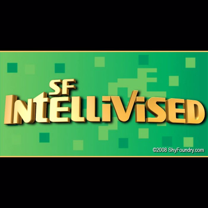SF Intellivised Font poster