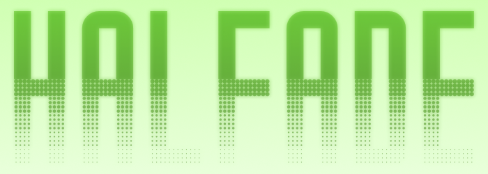 Halfade Font poster