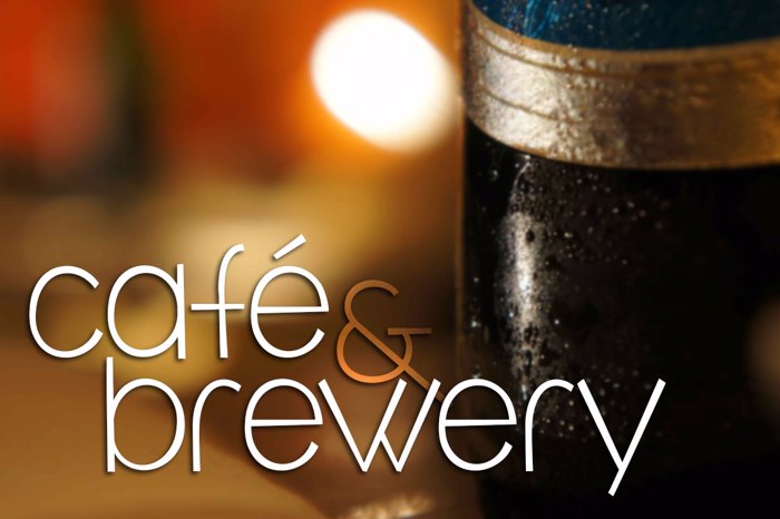 café & brewery poster