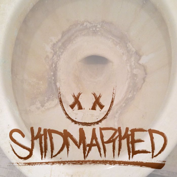 Skidmarked Font poster