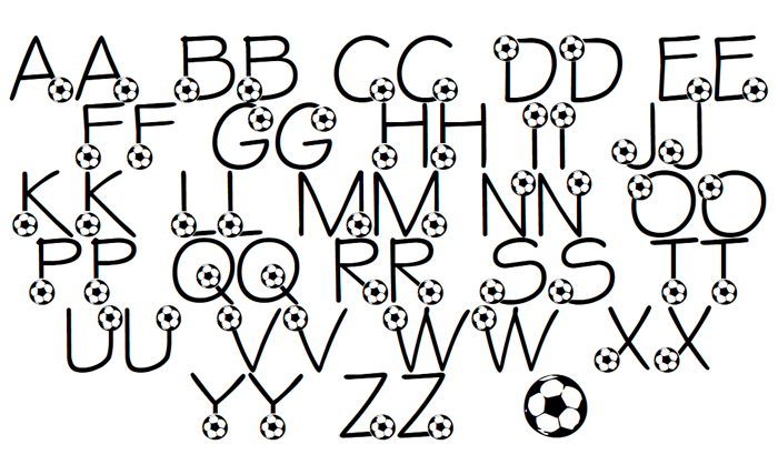 LMS Ethan's Game Font poster