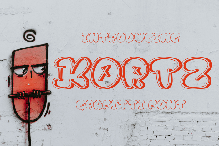 kortz Font poster
