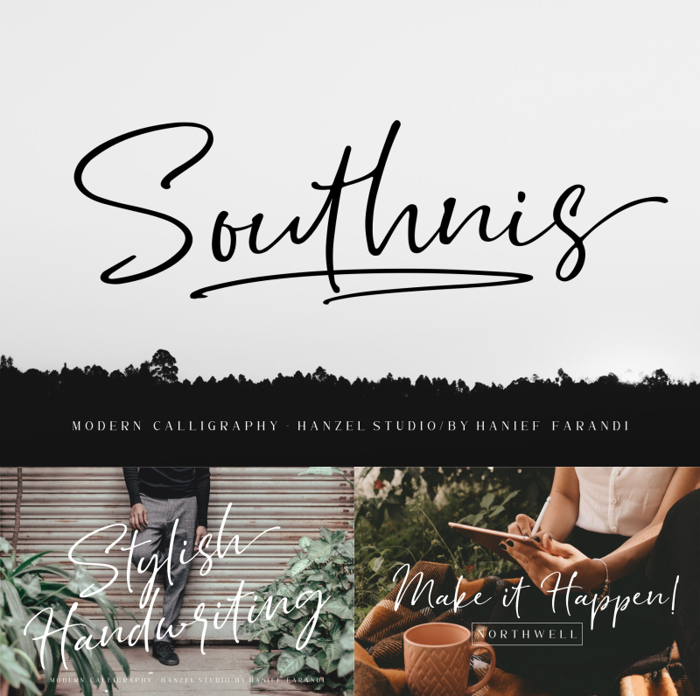 Southnis Font poster