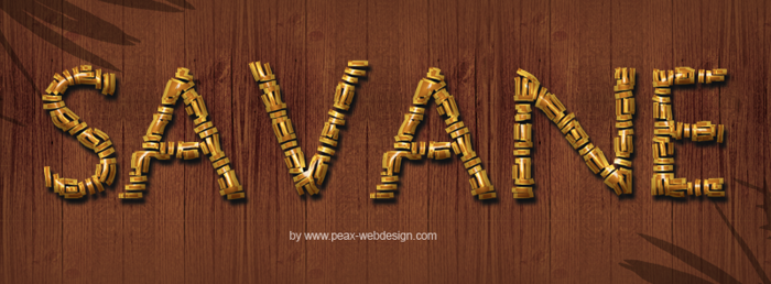 PWSavane Font poster