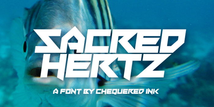 Sacred Hertz Font