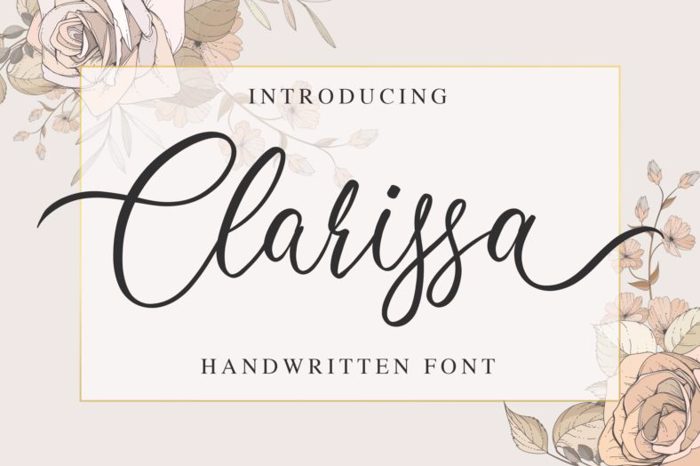 Clarissa Font poster