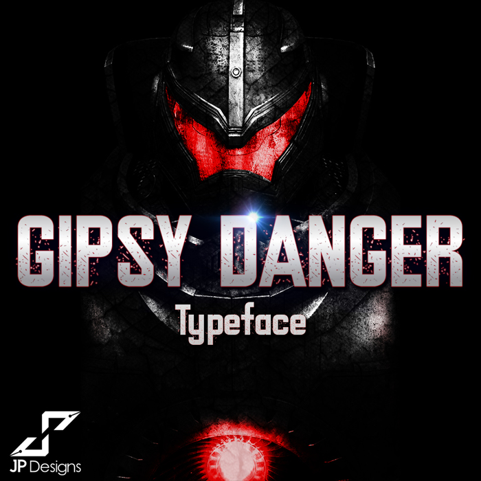 Gipsy Danger Font poster