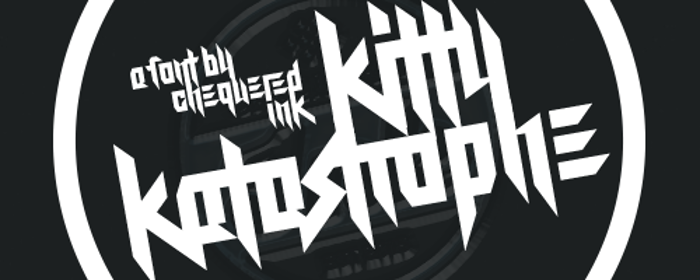 Kitty Katastrophe Font poster