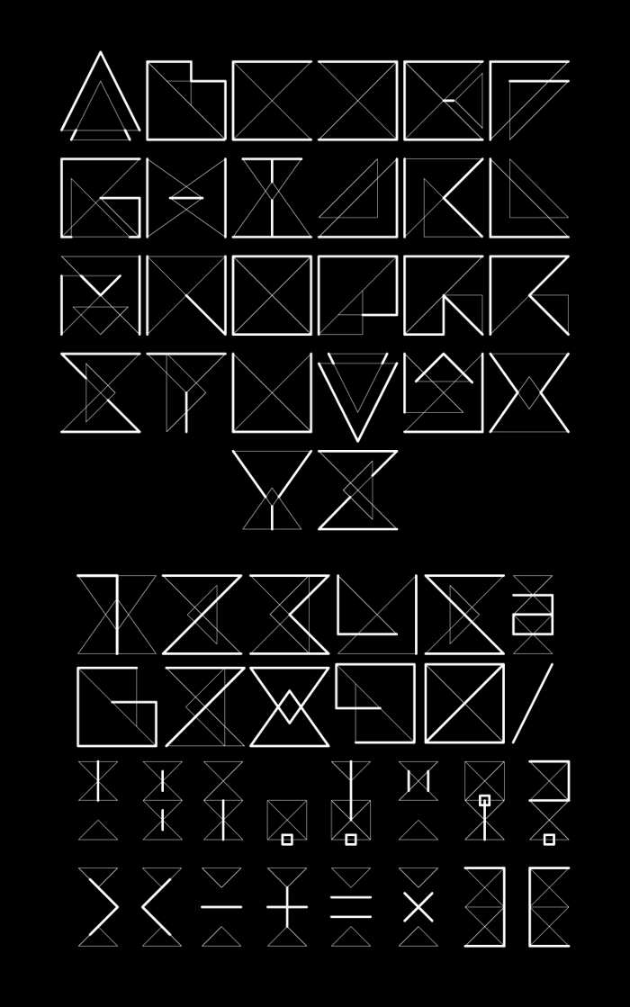 REMARK Font poster