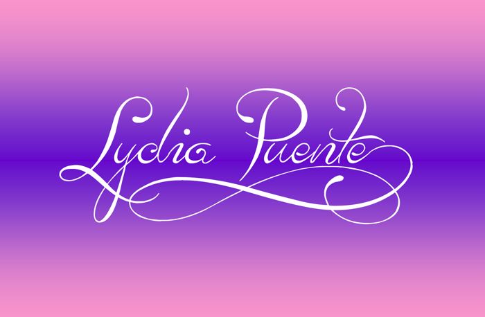 Lydia Puente) Font poster