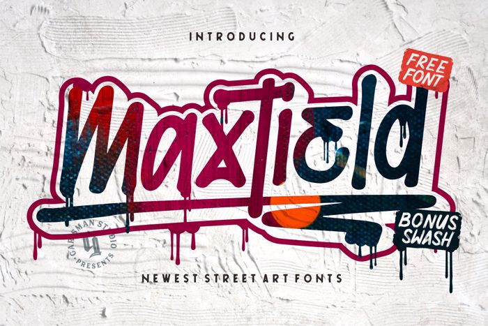 Maxtield Font poster